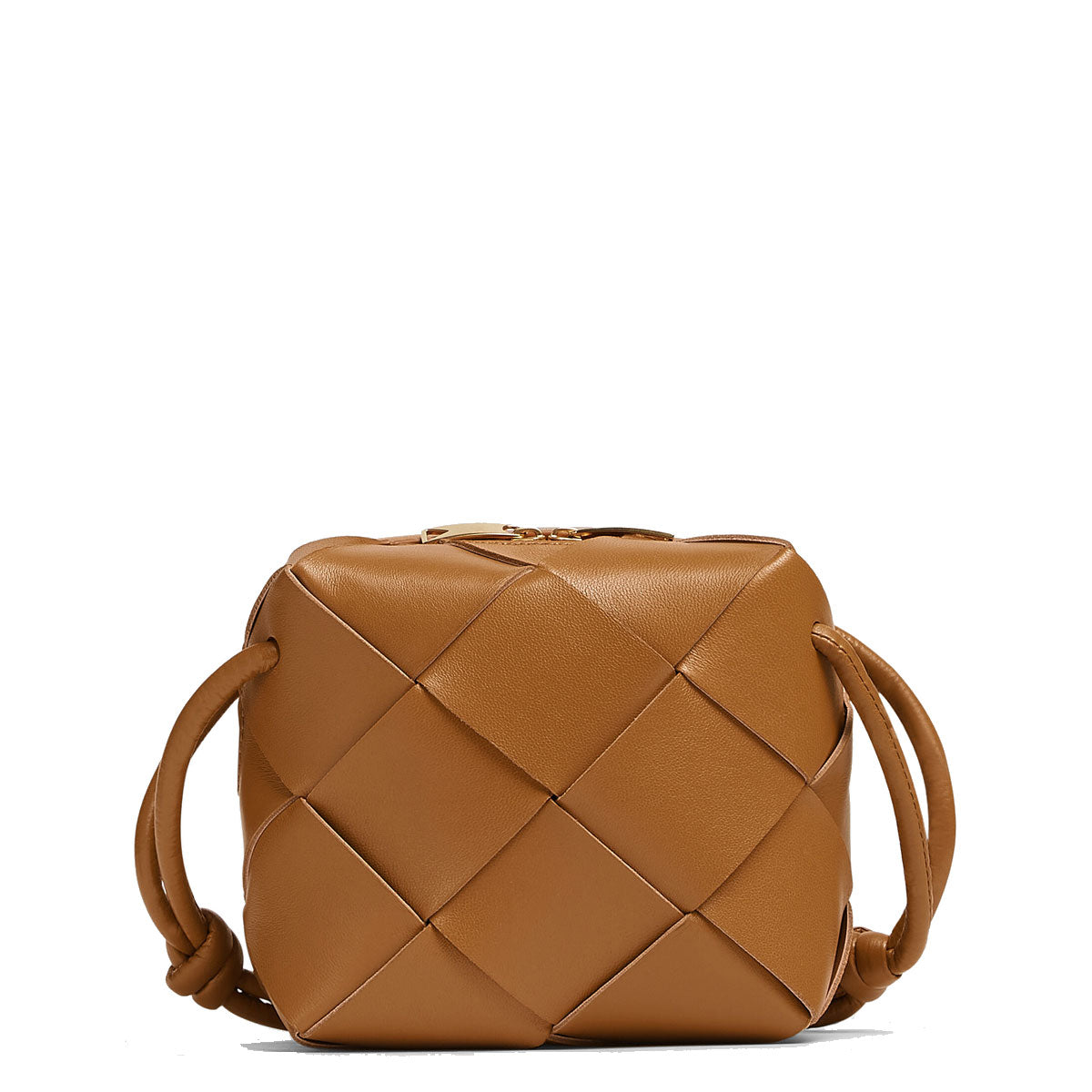 Mini Loop camel camera bag - Bottega Veneta