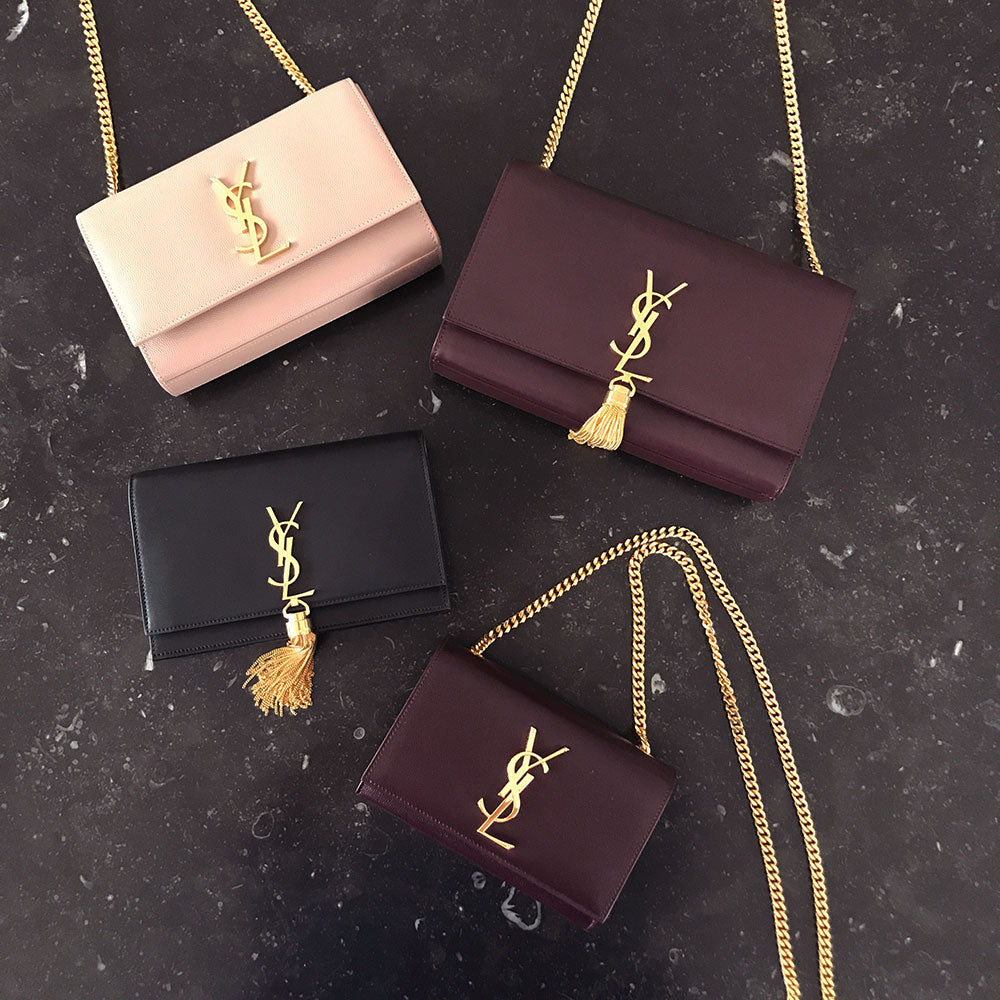 Ysl wallet on chain size comparison Clearance