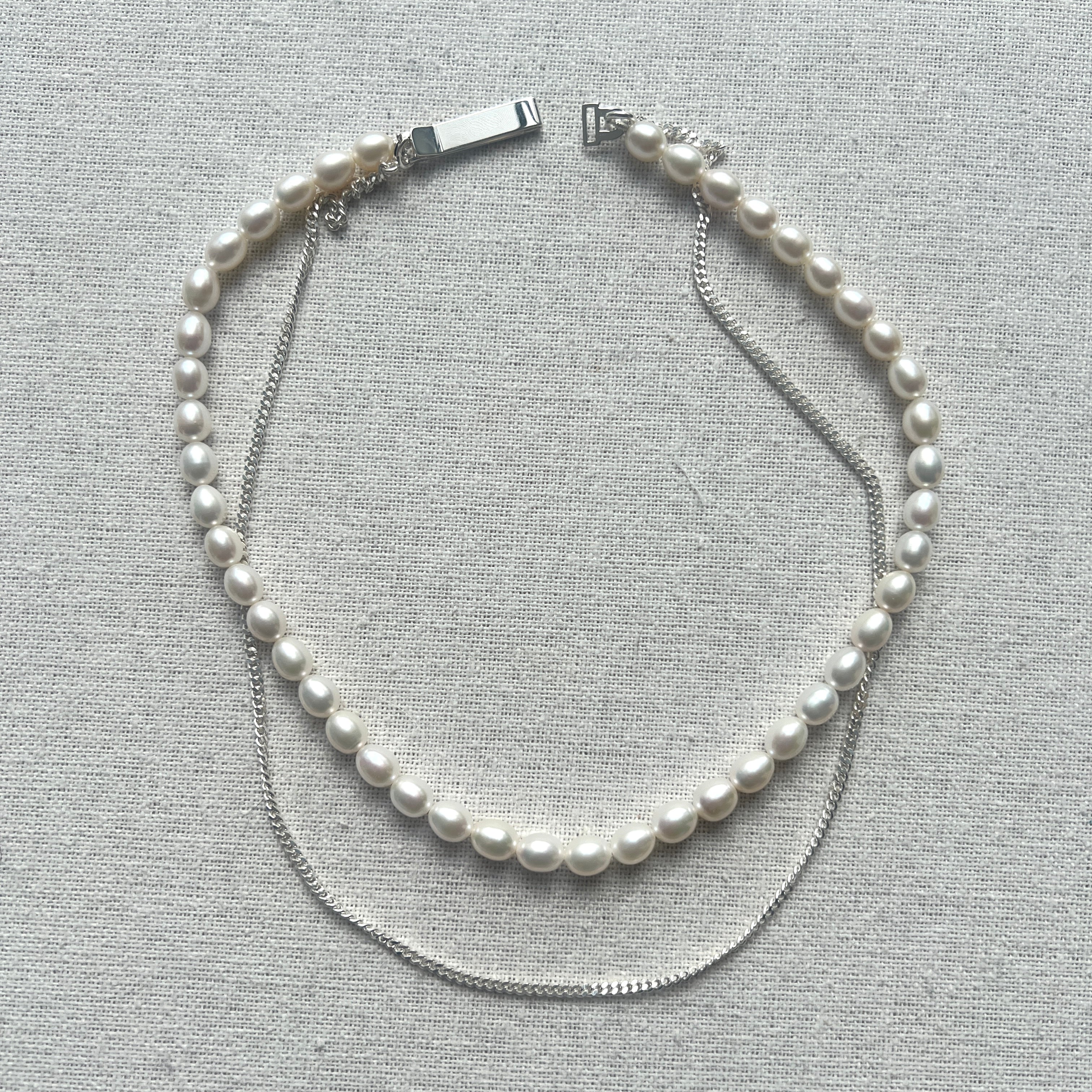 SASKIA DIEZサスキアディツ FRINGE PEARL NECKLACE FRINGE PEARL