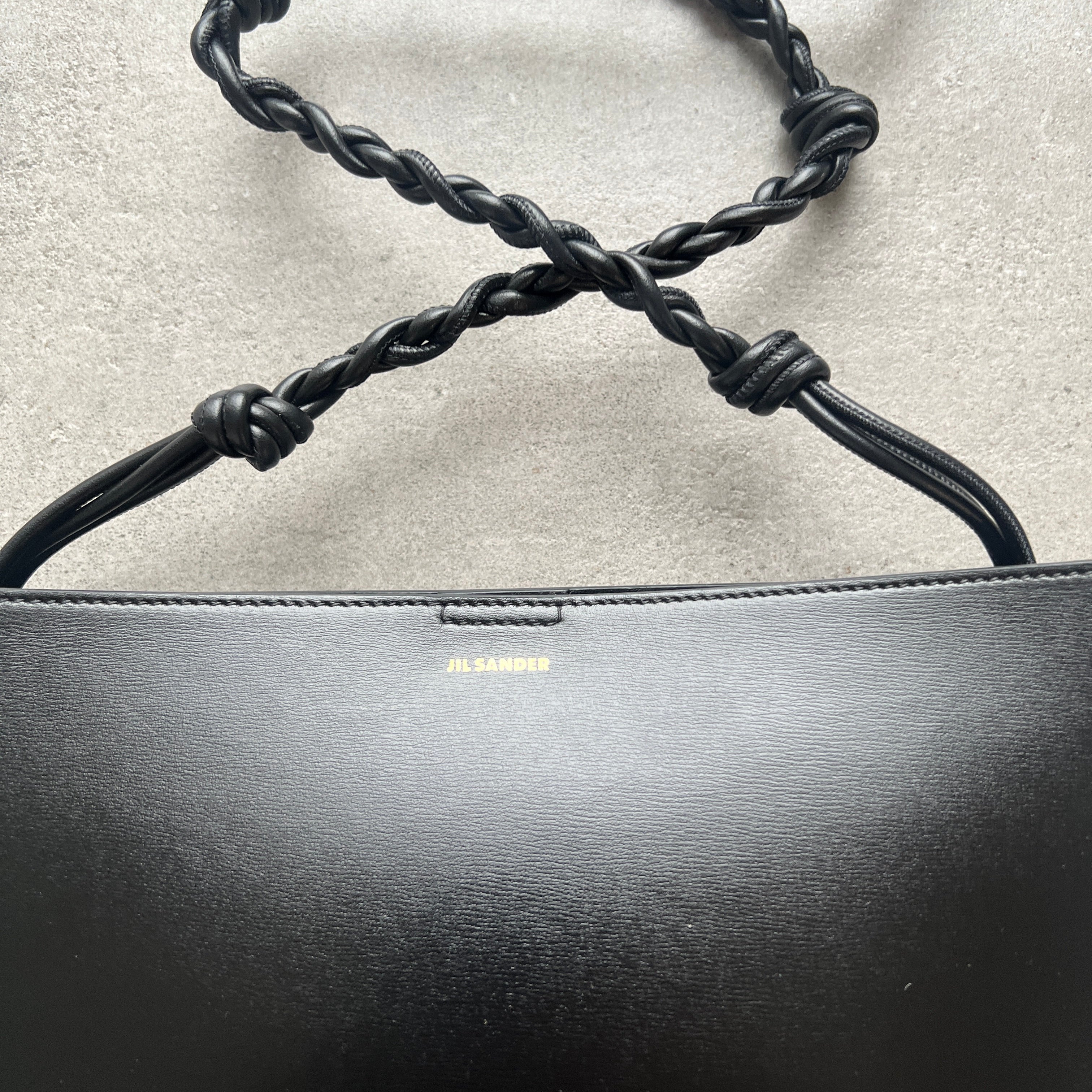 Jil Sander Tangle, Medium Calf, Black – CULTSTATUS Jil Sander Tangle, Medium Calf, Black – CULTSTATUS