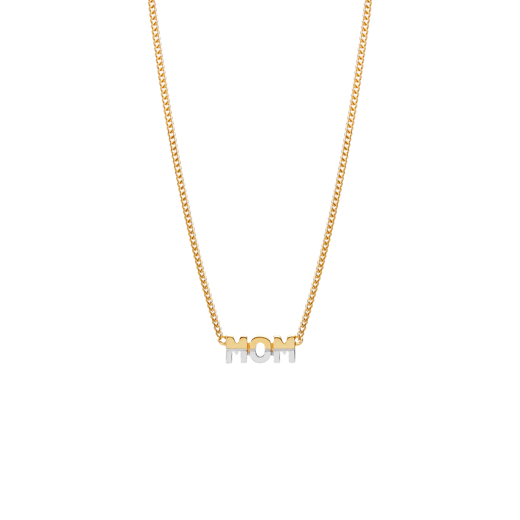 Maria Black Mom Two-Tone 55 Necklace – CULTSTATUS