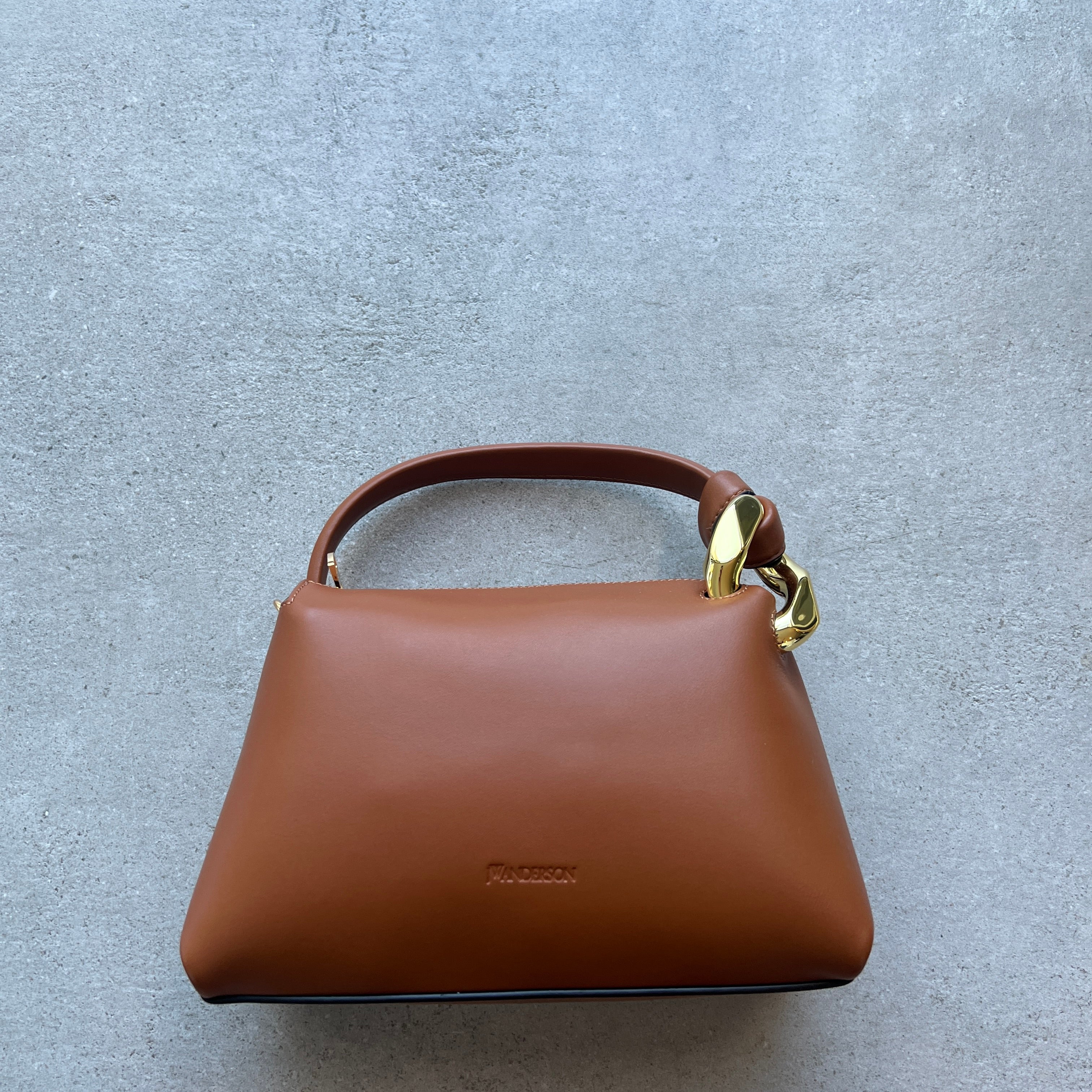 JW ANDERSON Small Corner Bag, Tan – CULTSTATUS