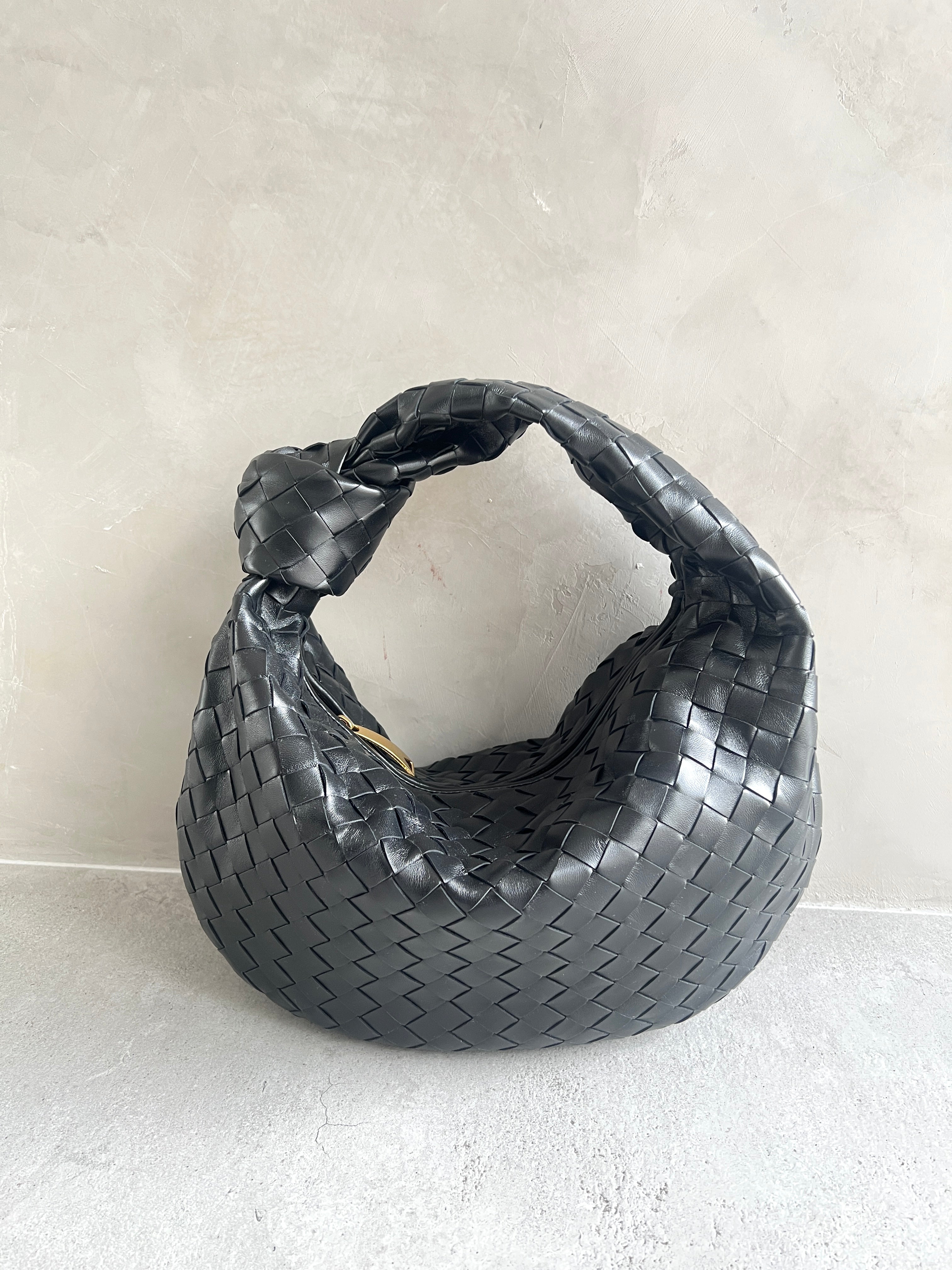 Bottega Veneta Jodie Mini Intrecciato, Balck (G) – CULTSTATUS