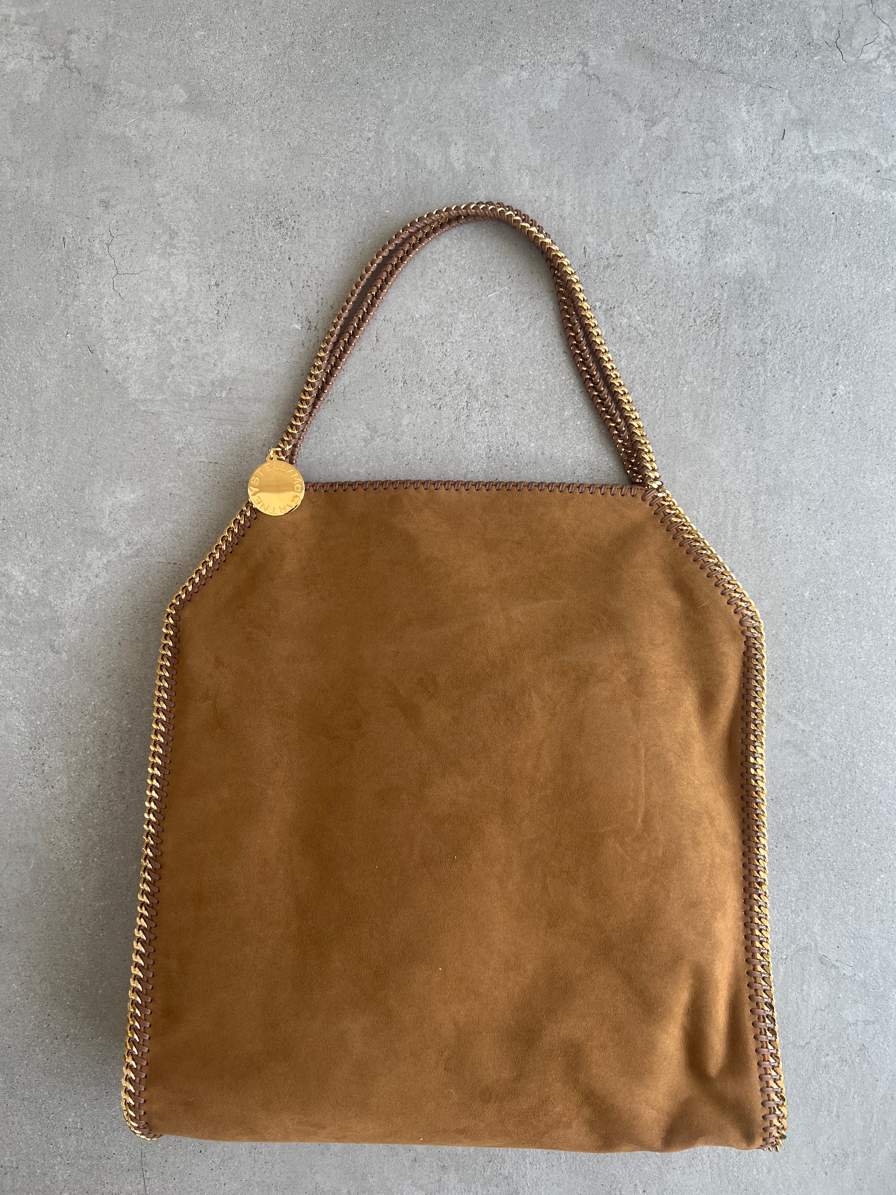 Stella McCartney】ベイビー ベラ トートバッグ ブラウン Stella McCartney】ベイビー ベラ トートバッグ ブラウン