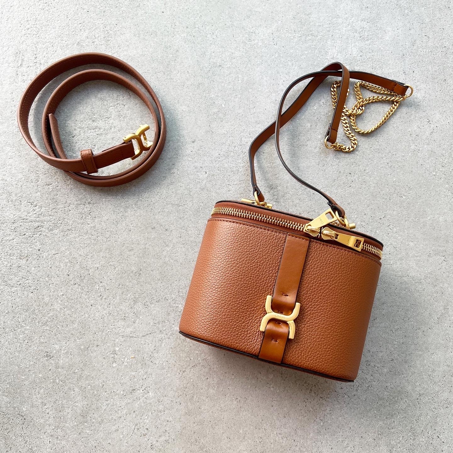 Chloe Marcie Vanity, Tan – CULTSTATUS