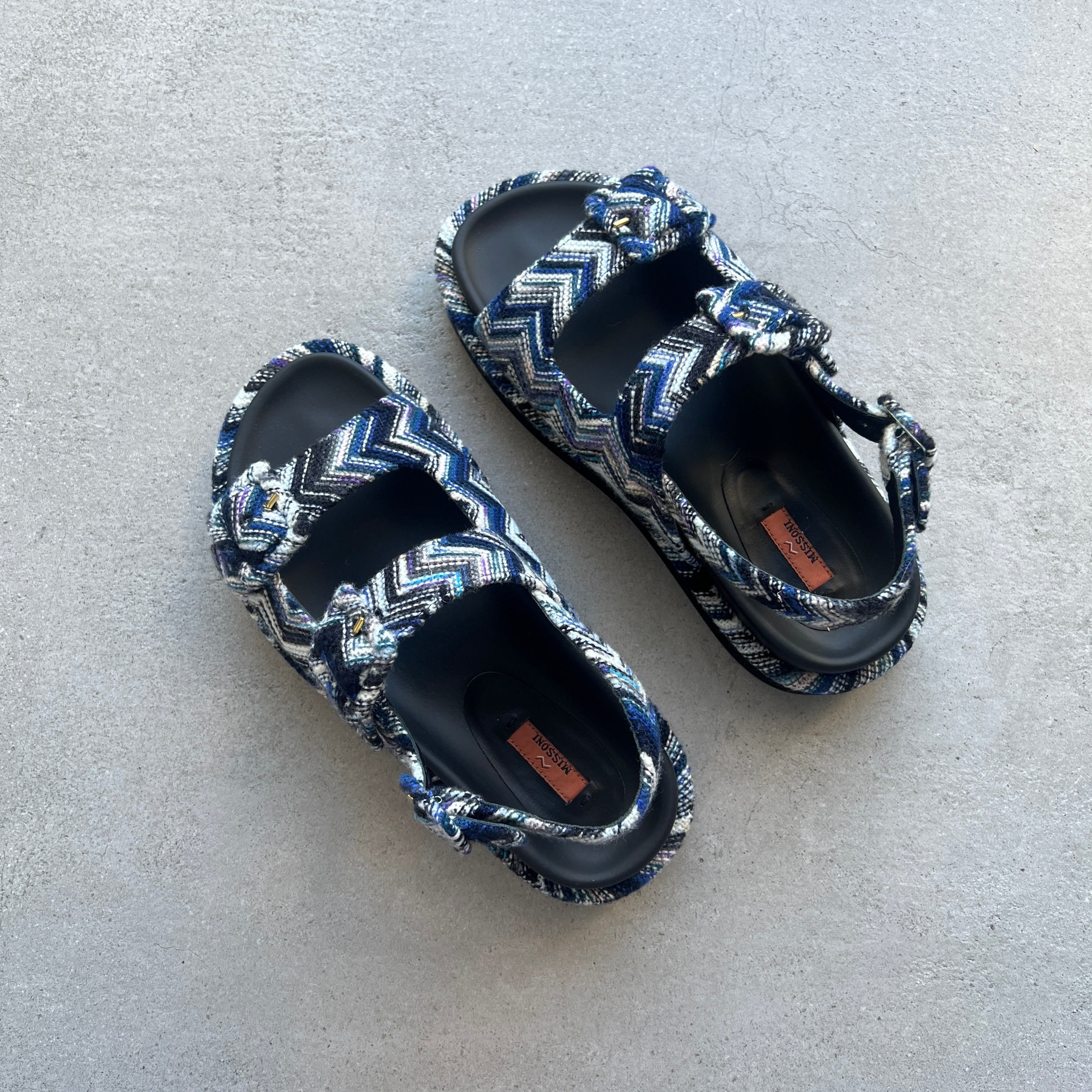 Mia Sandals Blue