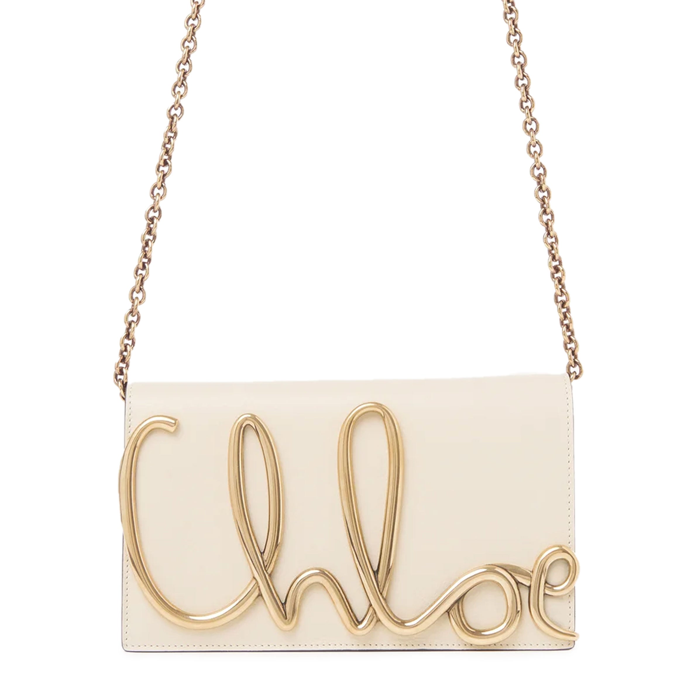 Chloe Logo WOC Sweet Beige CULTSTATUS