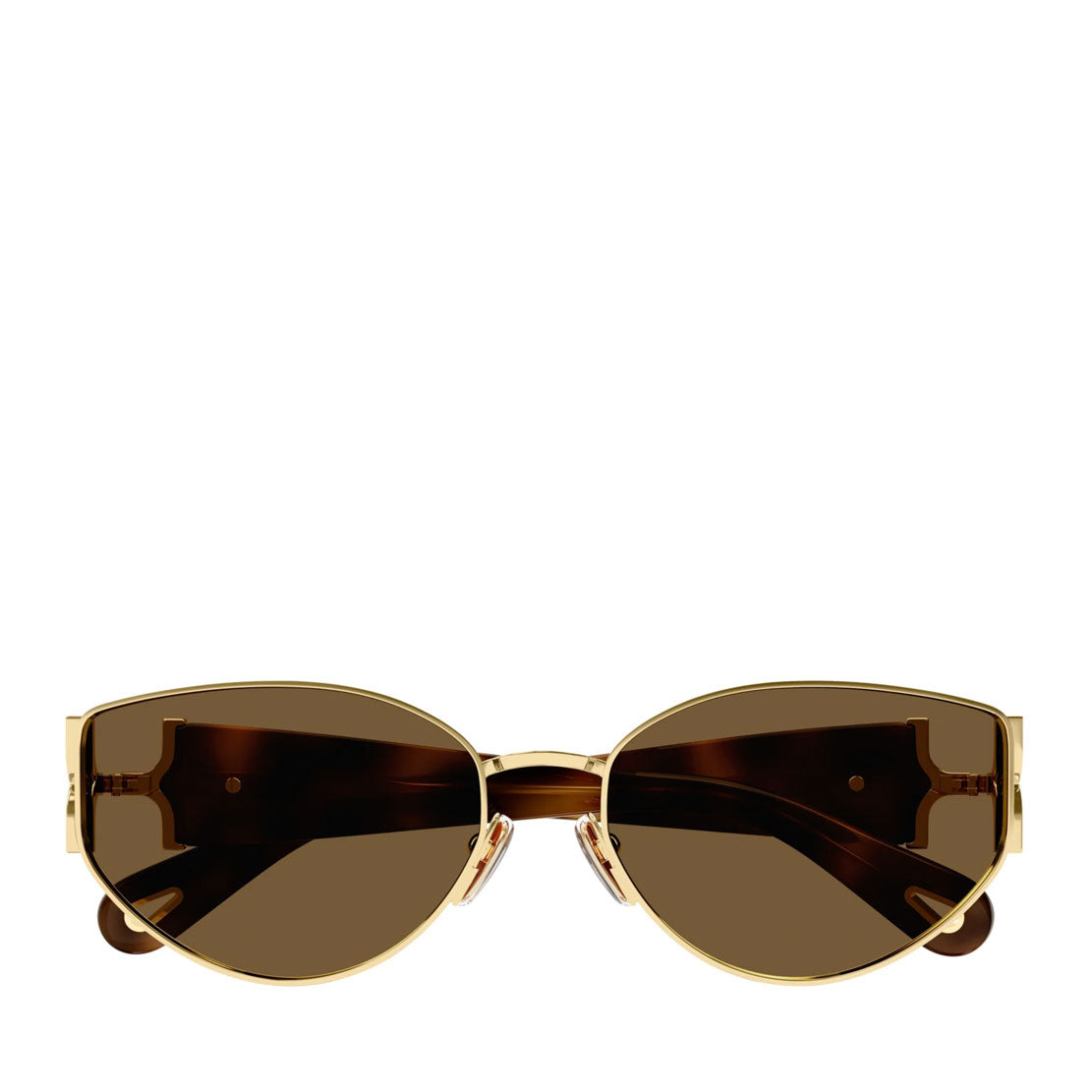 Chloe Sun CH0260S Marcie Metal, Gold/Havana – CULTSTATUS