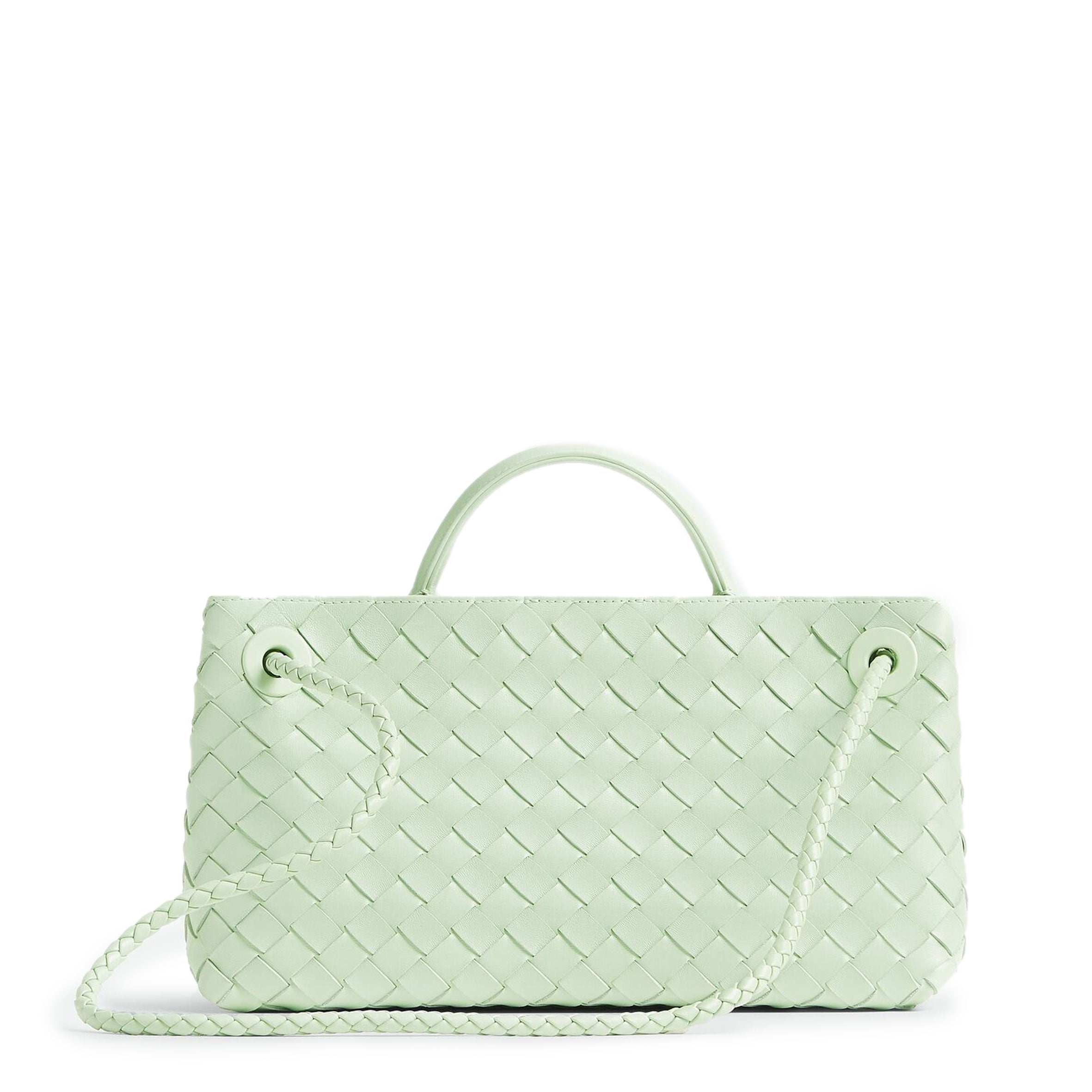 Bottega Veneta East/West Andiamo, Fresh Mint – CULTSTATUS