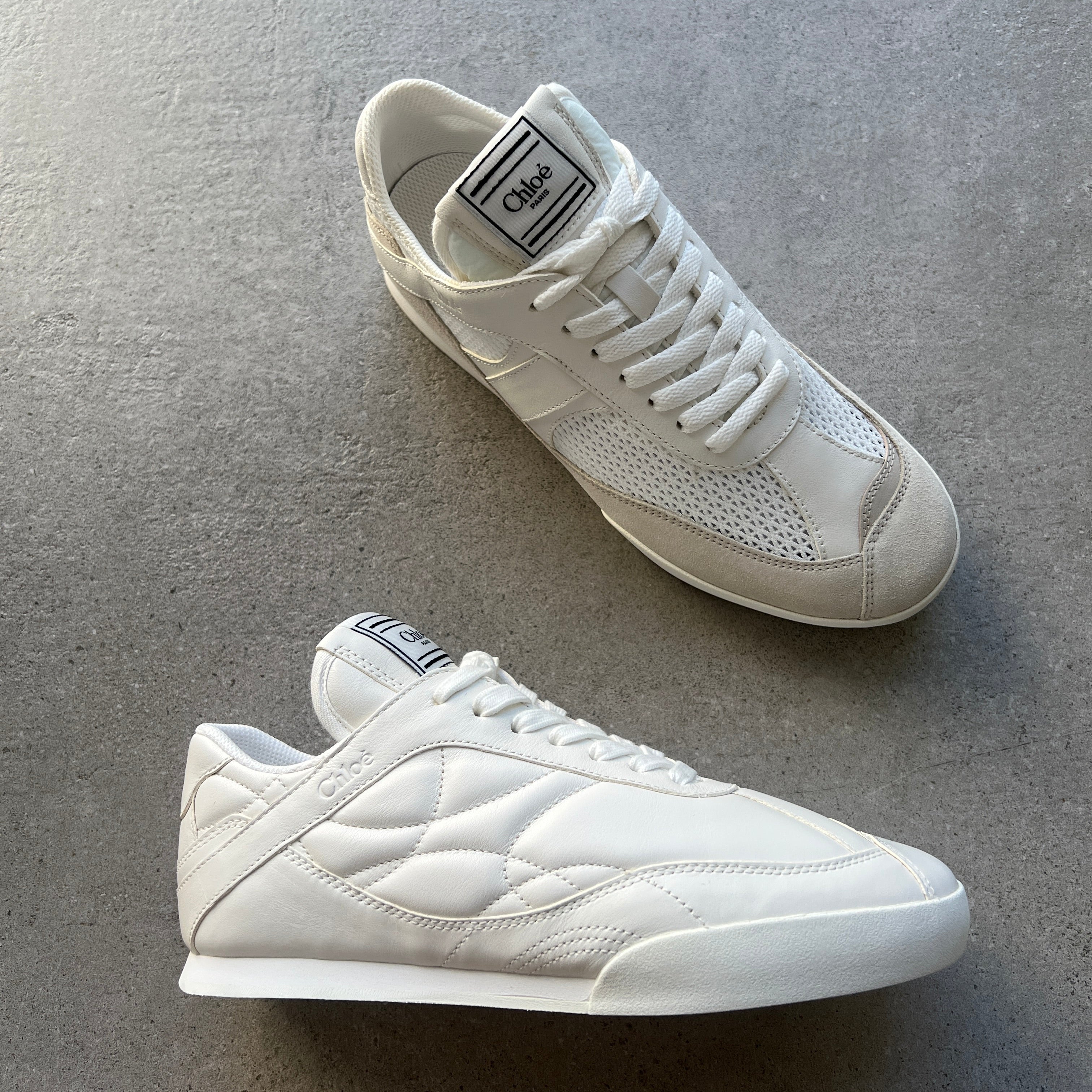 Chloe Kick Sneakers, White – CULTSTATUS