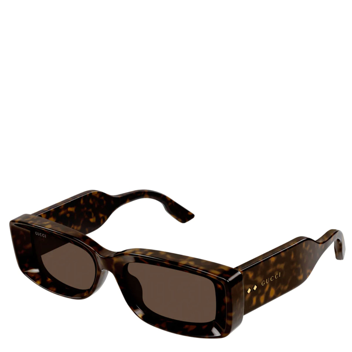Gucci GG1528S Rectangular Inset, Havana – CULTSTATUS