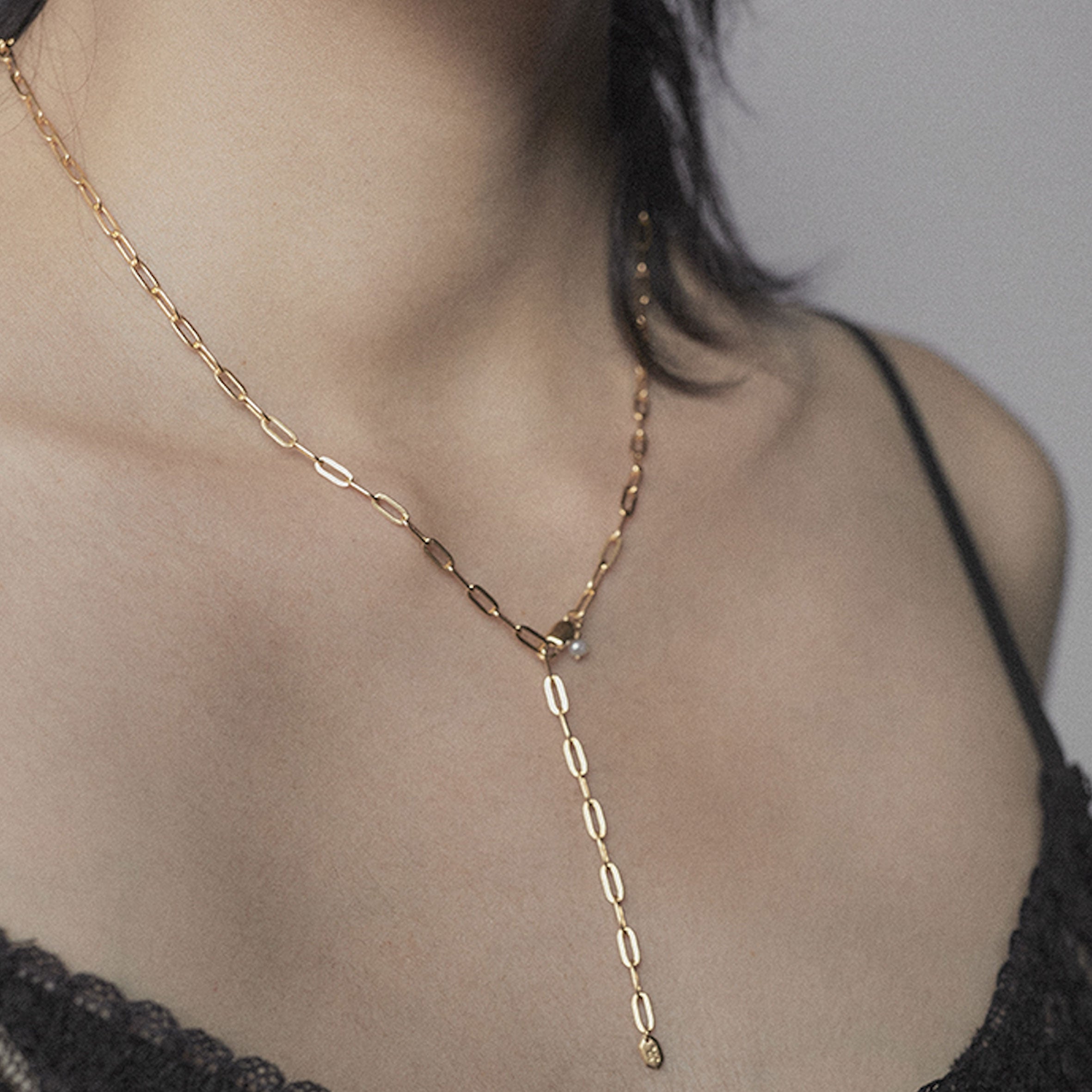 アクセサリー MARIA BLACK Gemma Necklace - Yellow Gold Gemma Necklace | Maria Black