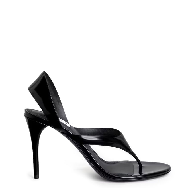 Infradito 90 Thong Calf, Black