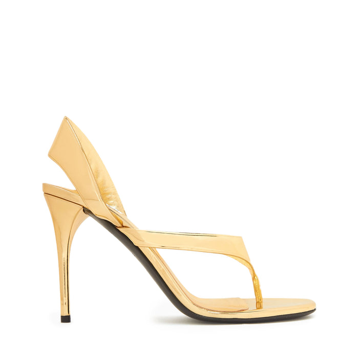 Infradito 90 Thong Calf, Gold