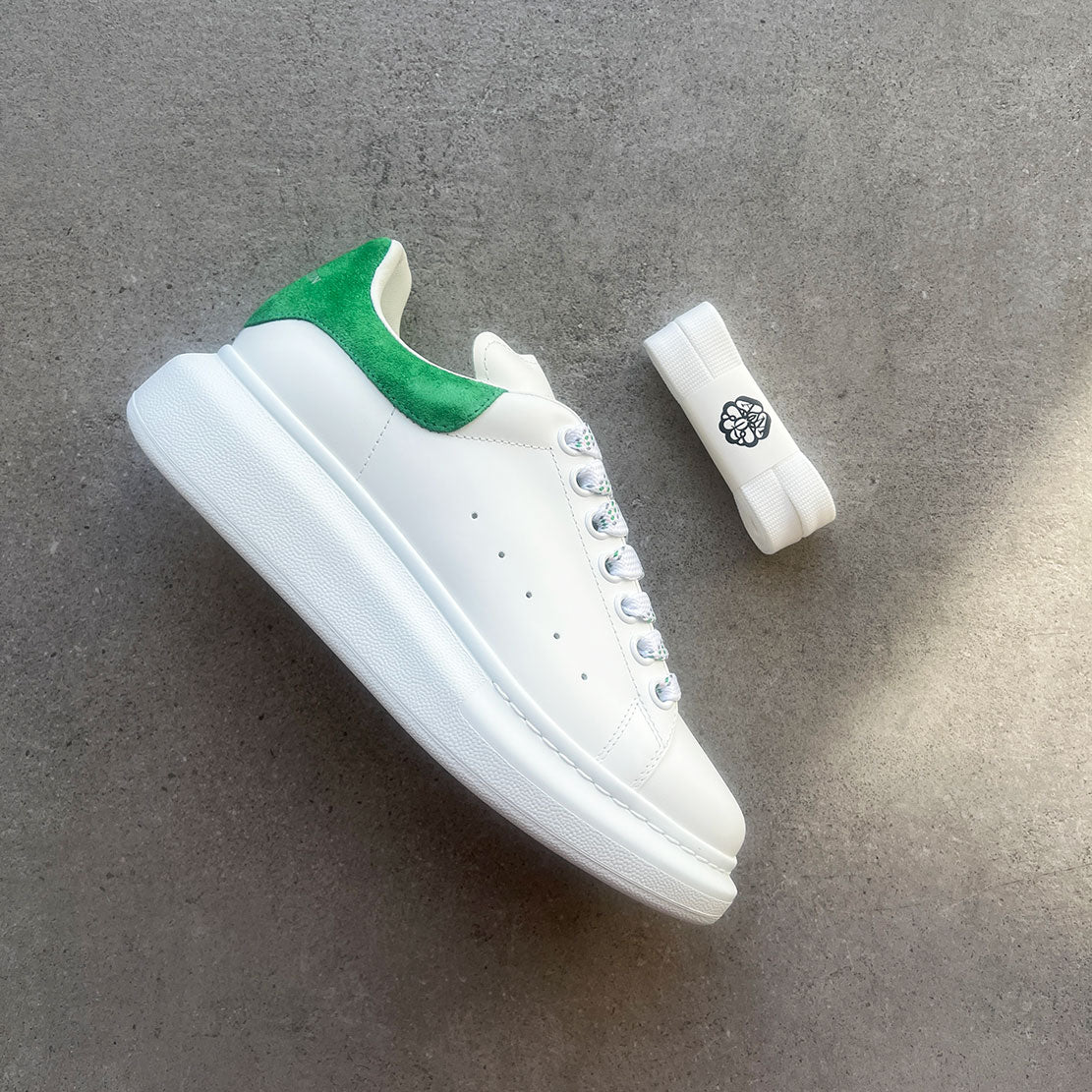 ES Sneakers Suede Tab Green
