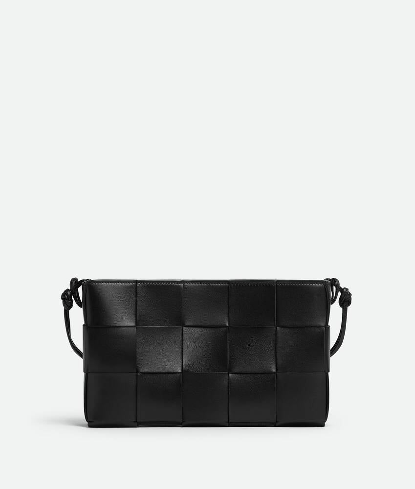 Bottega Veneta Cassette Pouch on Strap, Black – CULTSTATUS