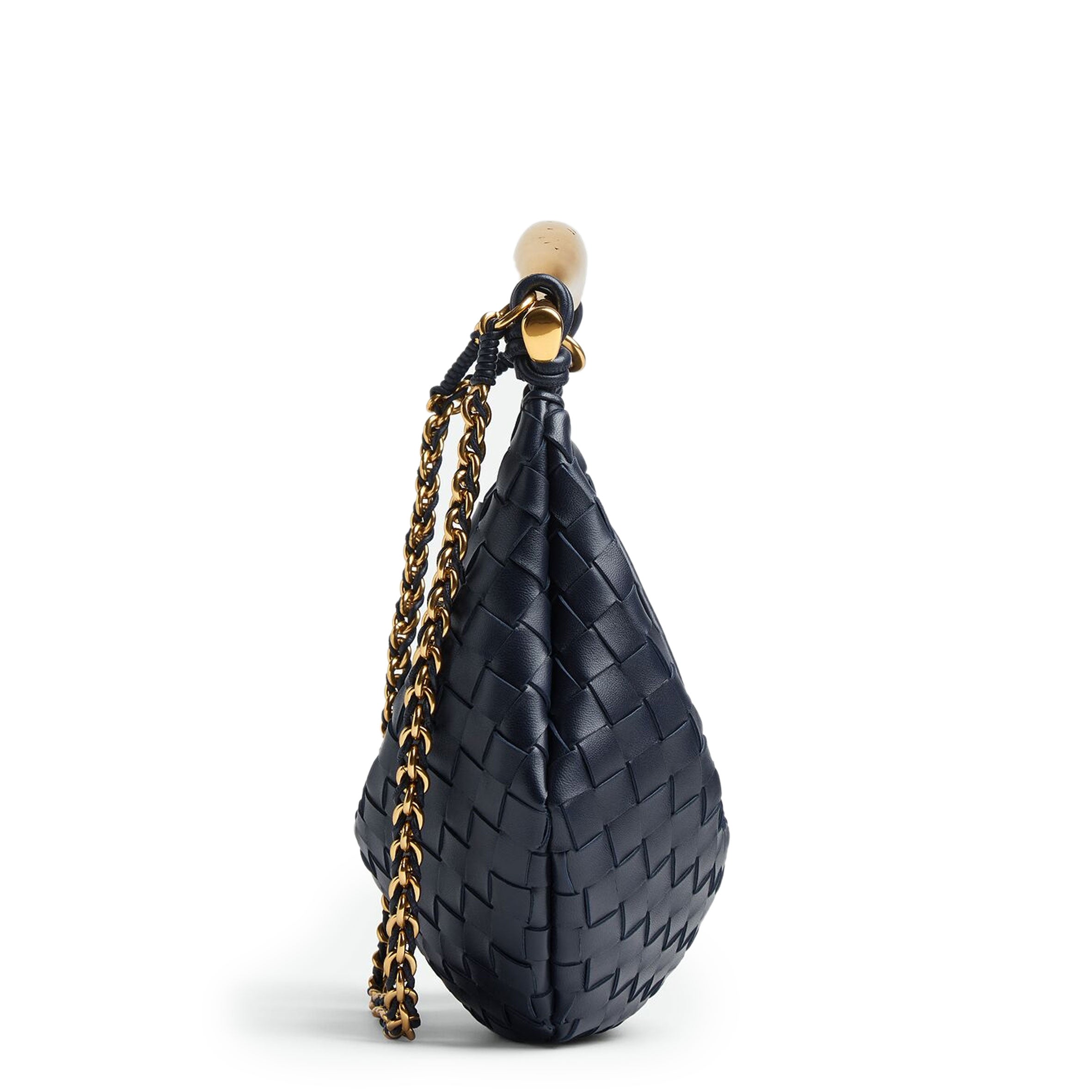 Bottega Veneta Sardine Top Handle Bag with Chain, Space – CULTSTATUS