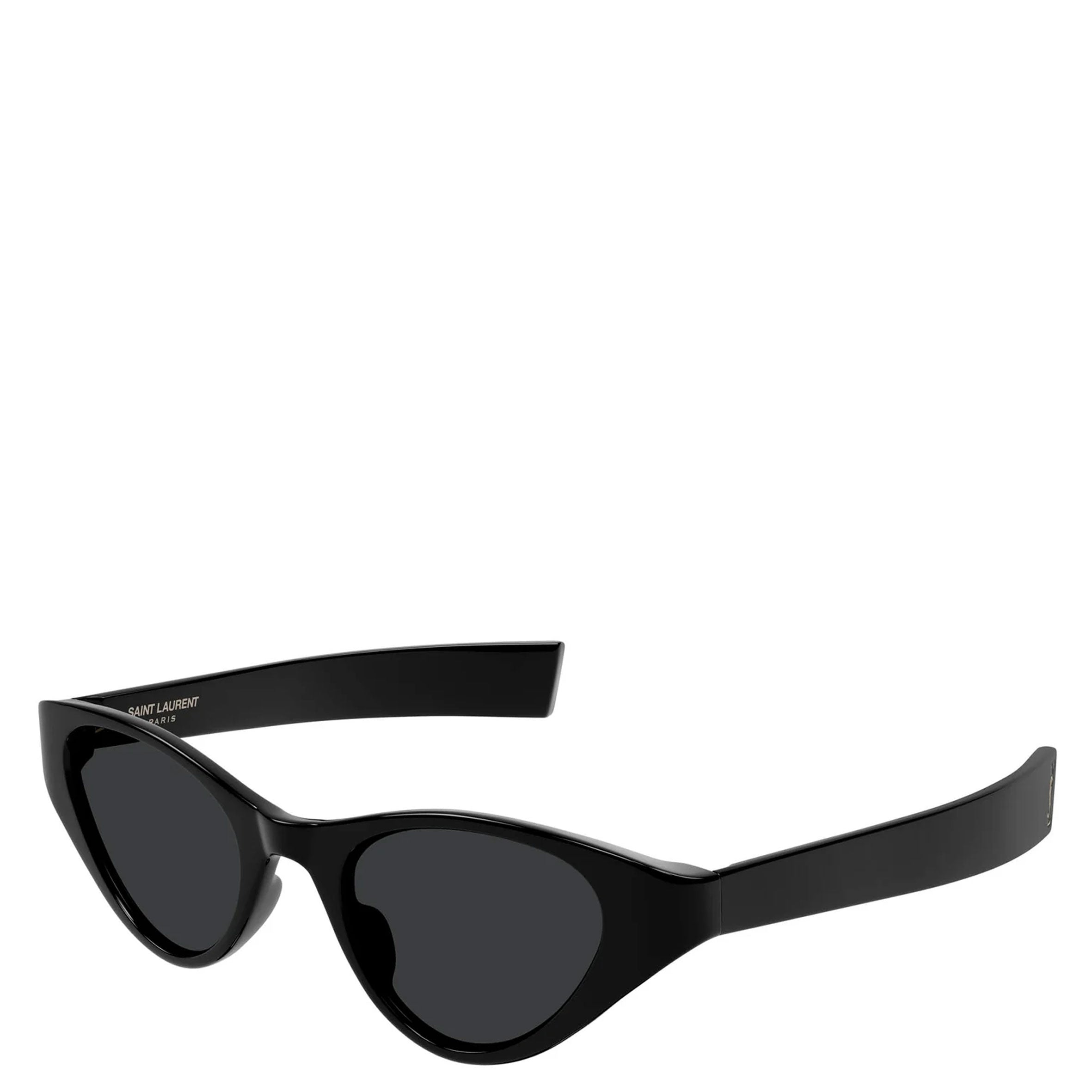 YSL SLM144 Sleek Cat-Eye, Black – CULTSTATUS YSL SLM144 Sleek Cat-Eye, Black – CULTSTATUS