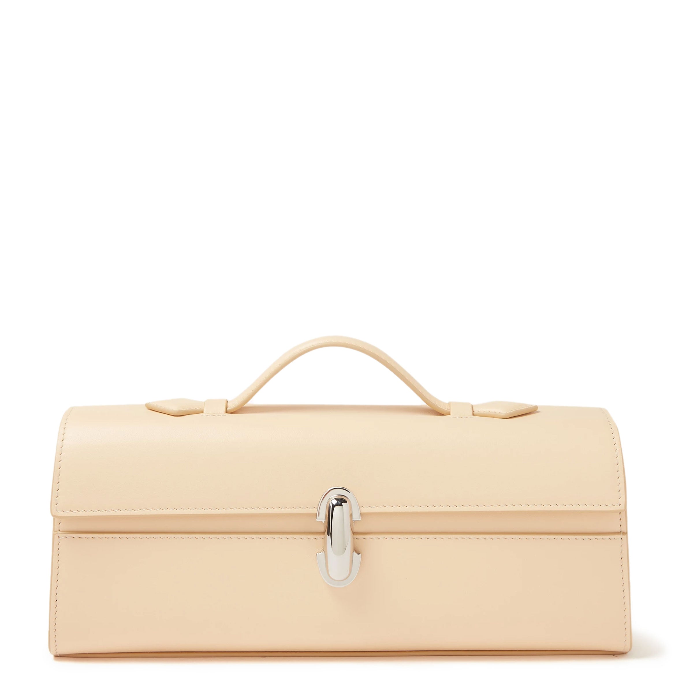 Savette Slim Symmetry Pouchette Smooth Calf, Ecru – CULTSTATUS