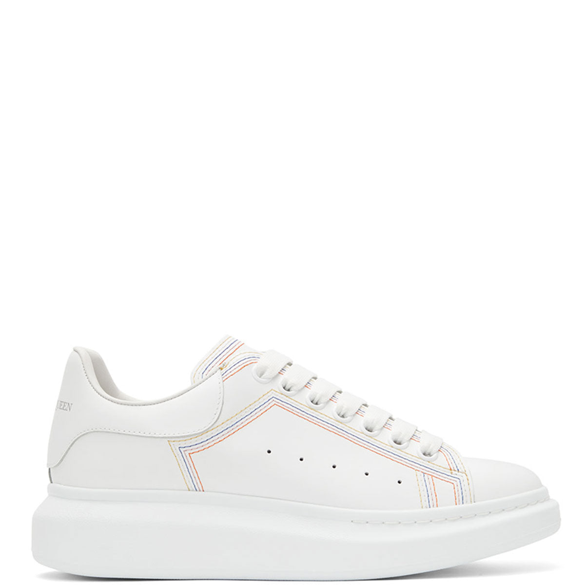 Alexander McQueen Mens ES Sneakers Leather Tab Retro Stitch CULTSTATUS