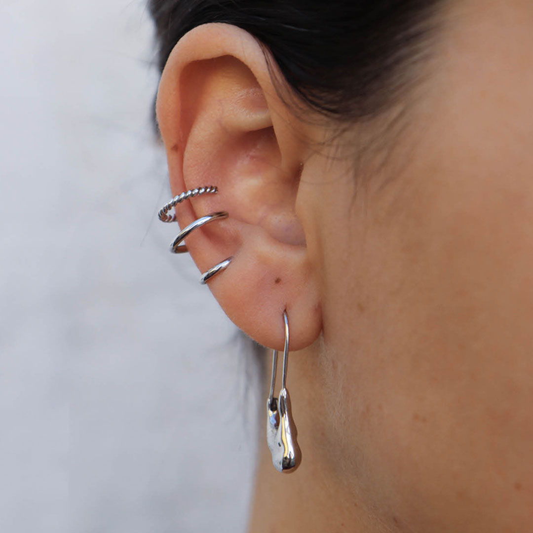 Maria Black Sofia Earcuff, Silver – CULTSTATUS