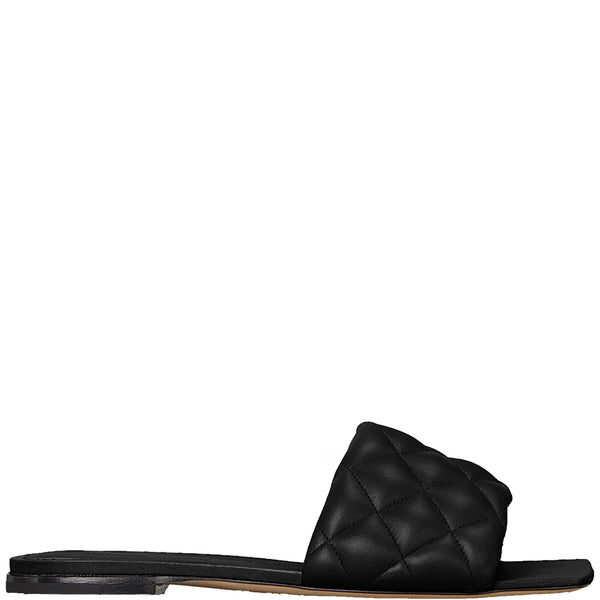 Bottega Veneta Padded Slide Stitched, Black – CULTSTATUS