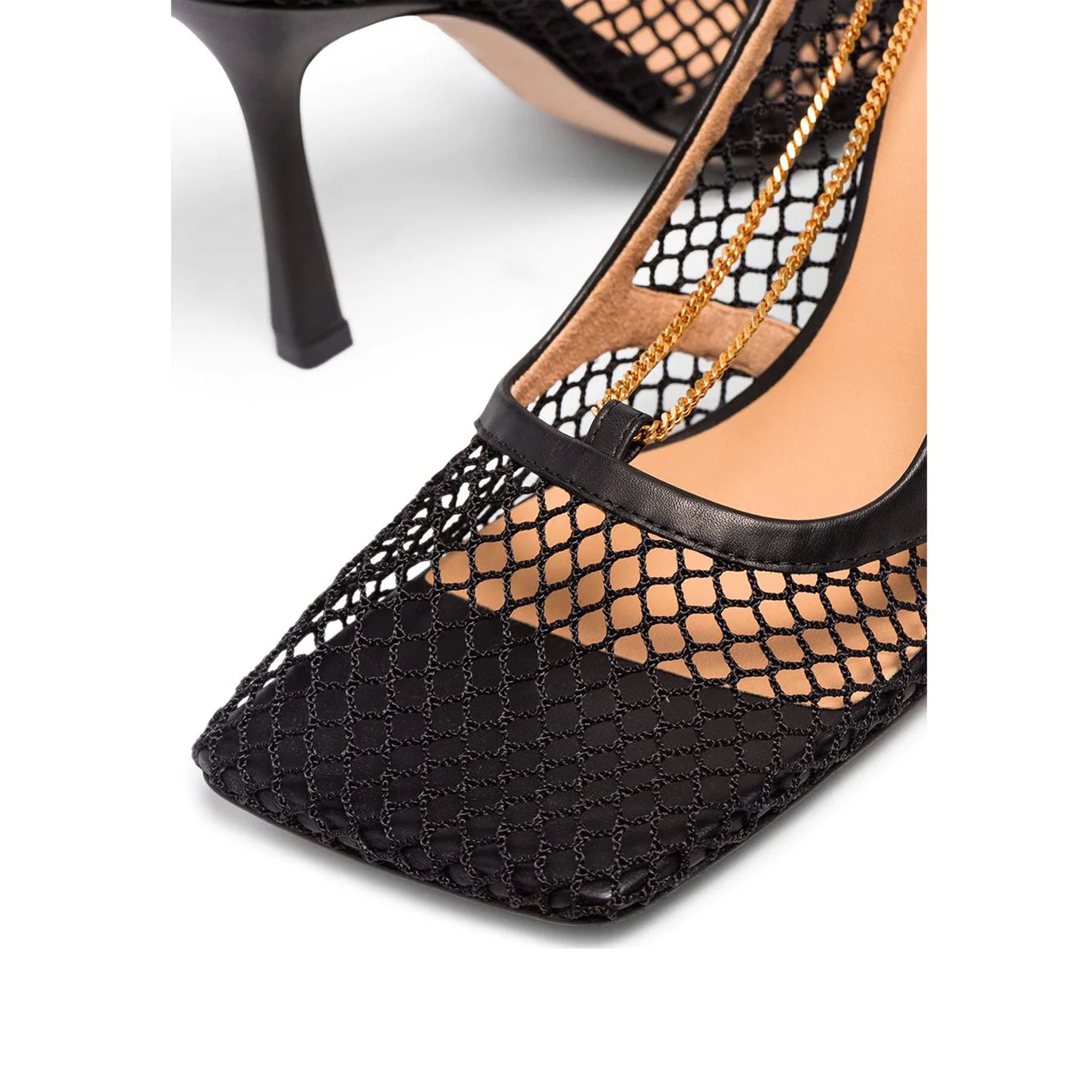 Heeled Sandals Bottega Veneta Net Sandals Mesh Heels Bottega