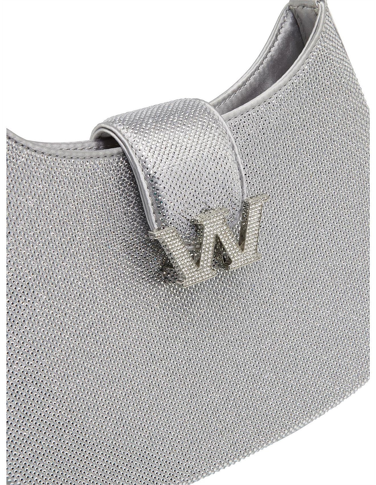 Alexander Wang W Legacy Crystal Small Hobo, Alloy – CULTSTATUS