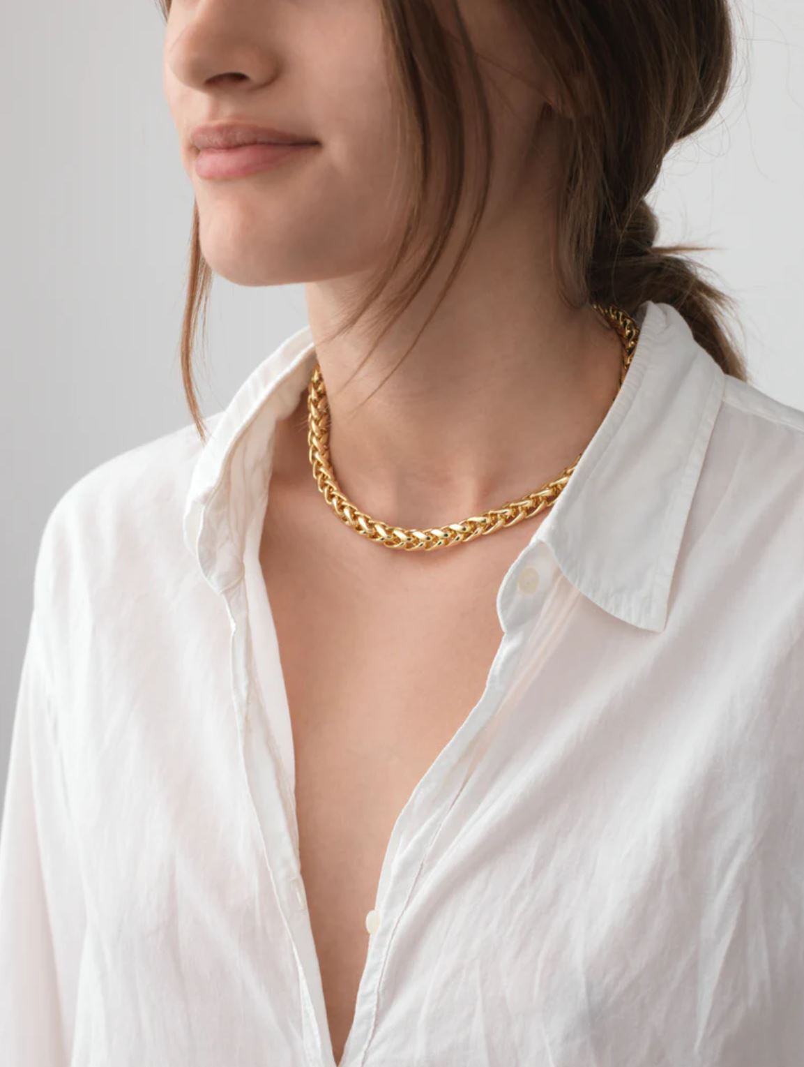 Anni Lu Liquid Gold Necklace – CULTSTATUS - Main Image