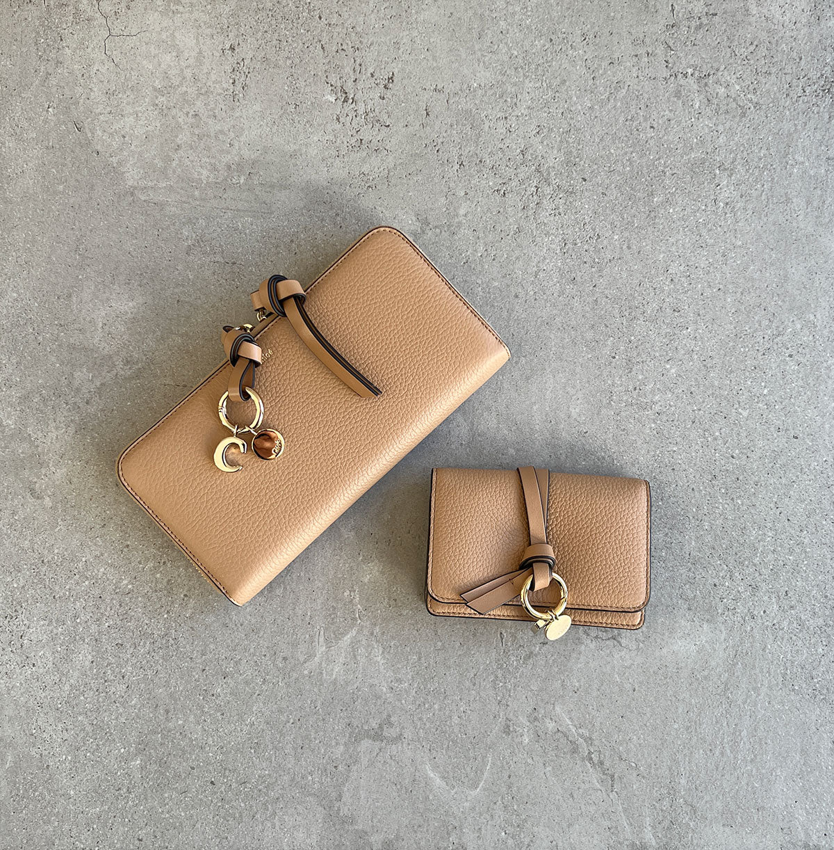 Leather Wallet Chloe Cardholder Alphabet Wallet Chloe Card Holder