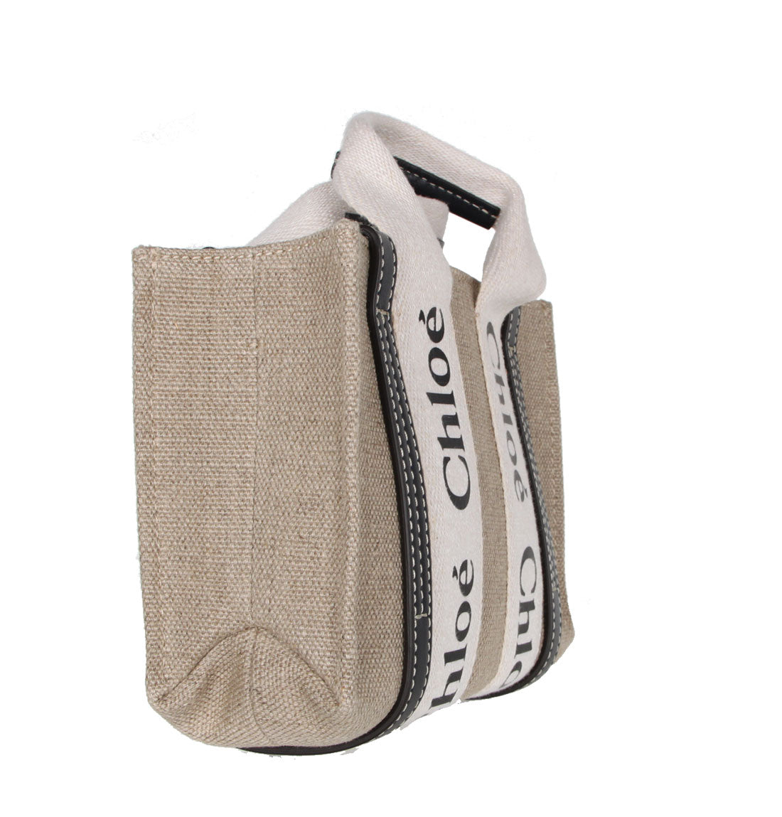 Chloe Woody Woody Tote Mini Strap, White/Blue – CULTSTATUS