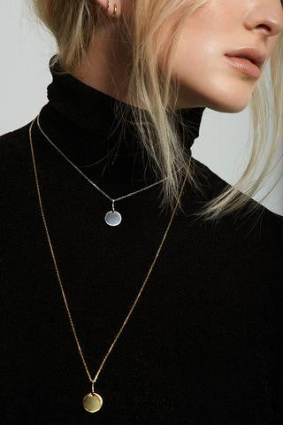 Bell 65 Necklace Silver