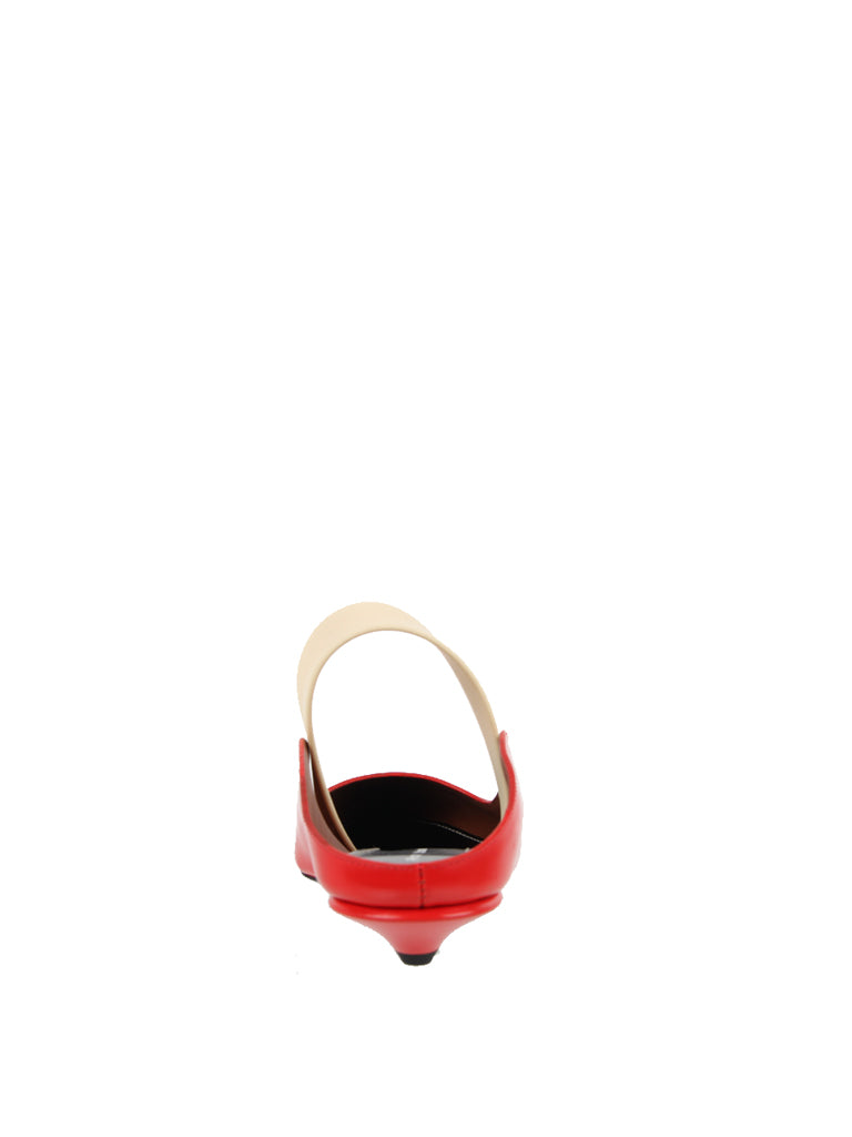 Proenza Schouler Slingback Wave Pump Nappa Cherry CULTSTATUS