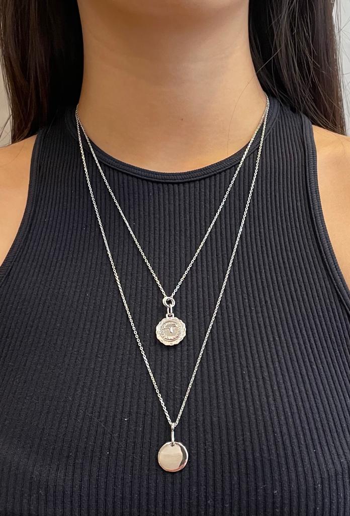 Maria Black Chain 50 Necklace Adjustable, Silver – CULTSTATUS