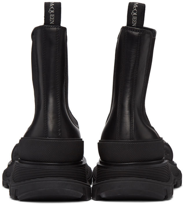 Alexander McQueen Tread Chelsea Boots, Black – CULTSTATUS
