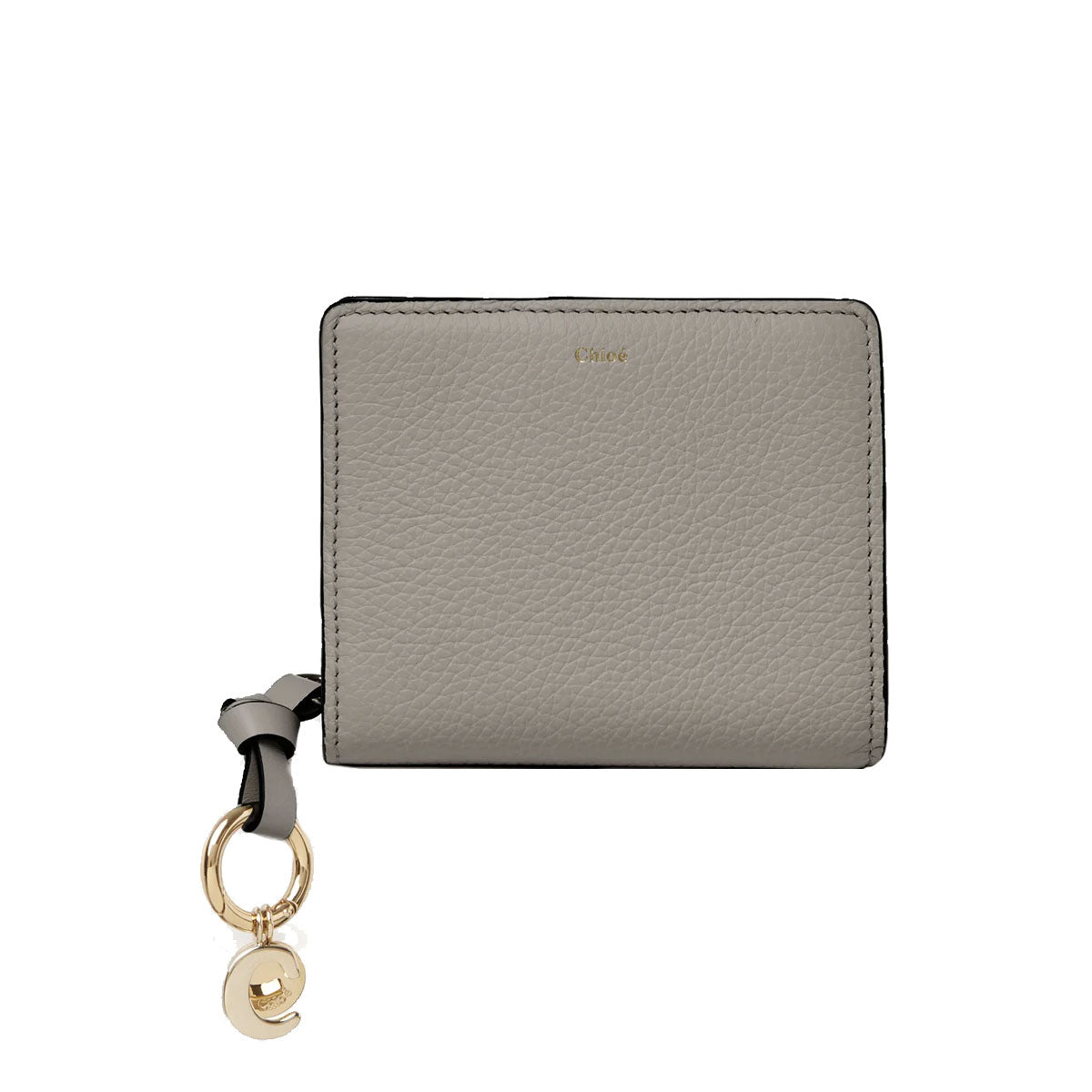 Chloé Alphabet Mini Wallet, Cashmere Grey – CULTSTATUS