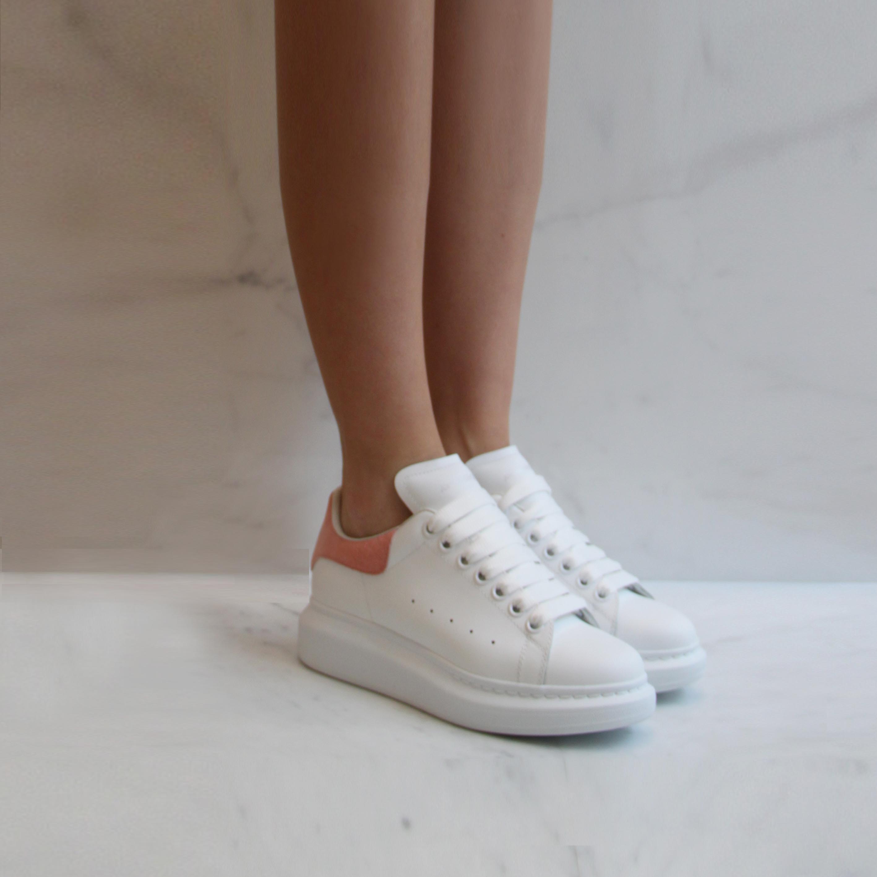 alexander mcqueen sneakers rose