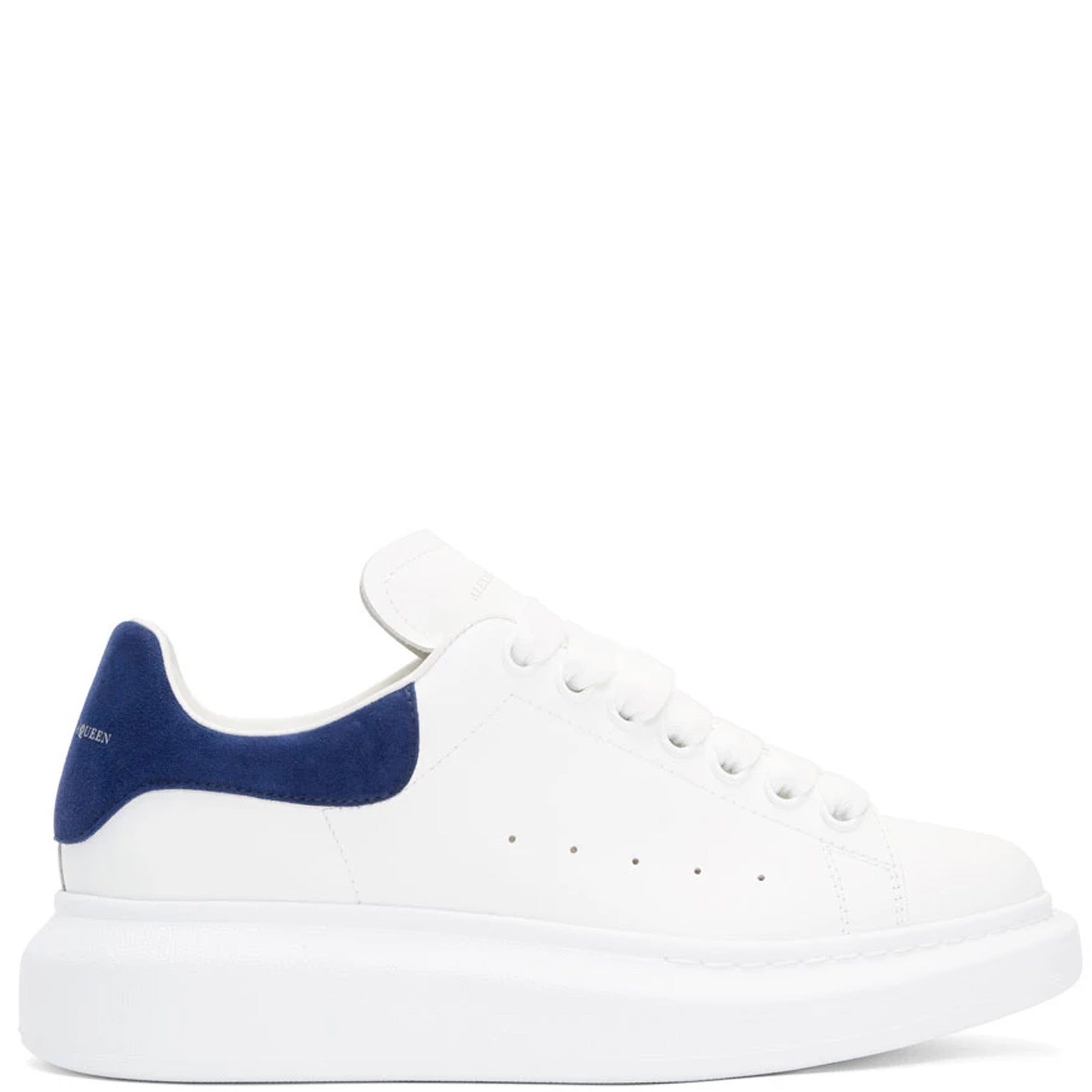 Alexander McQueen ES Sneakers Suede Tab Paris Blue CULTSTATUS