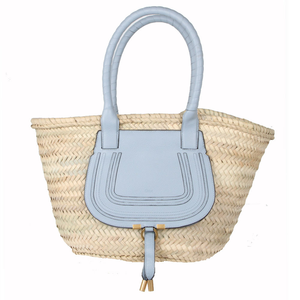バッグ Chloe Marcie Mini Raffia Basket Tote Chloe Marcie Mini Raffia Basket Tote Bag - Bergdorf Goodman