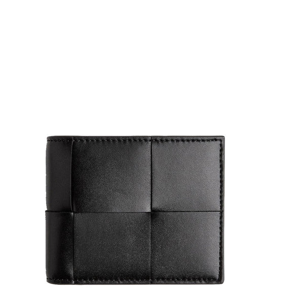 Bottega Veneta Bi-Fold Wallet Cassette, Black (S) – CULTSTATUS