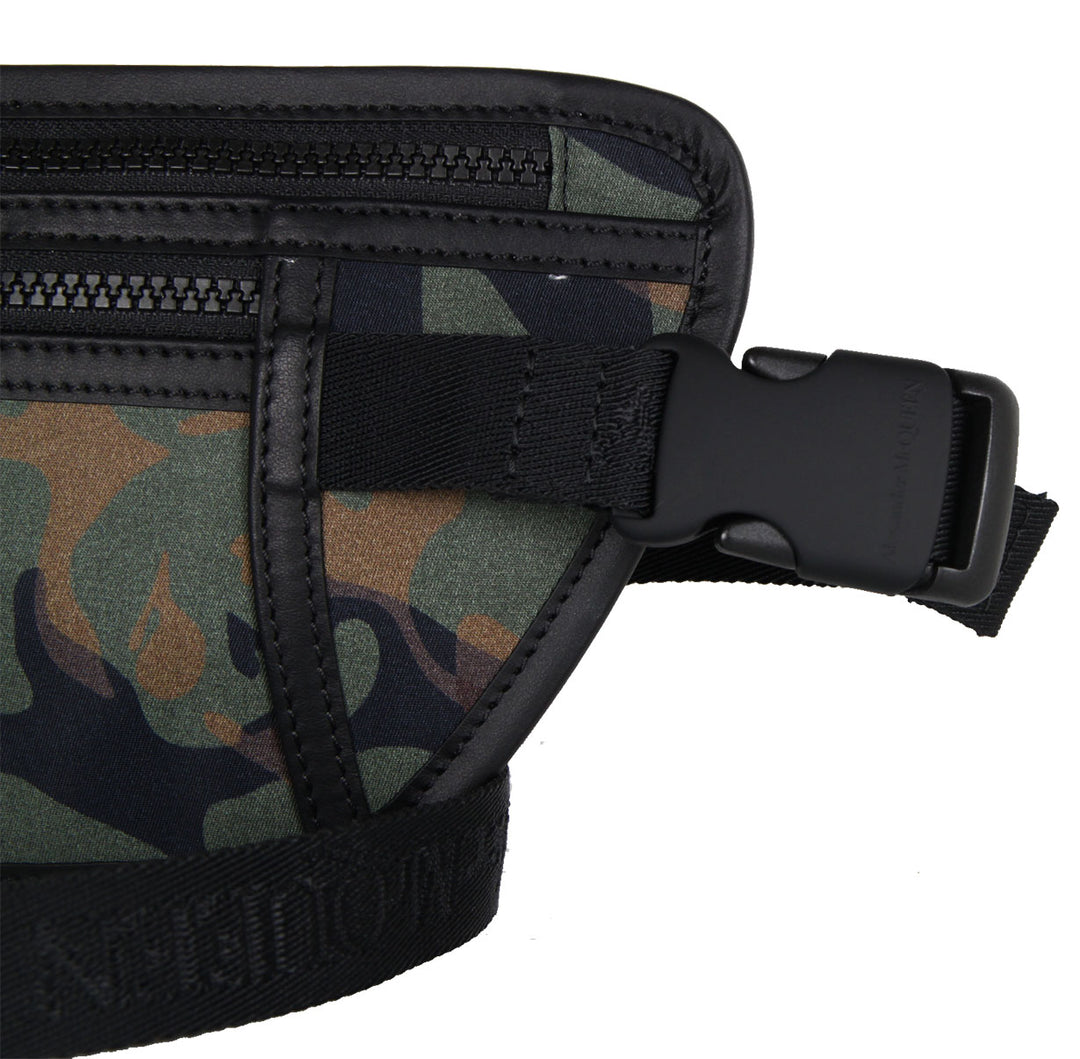 Alexander McQueen Flat Bum bag, Camo – CULTSTATUS