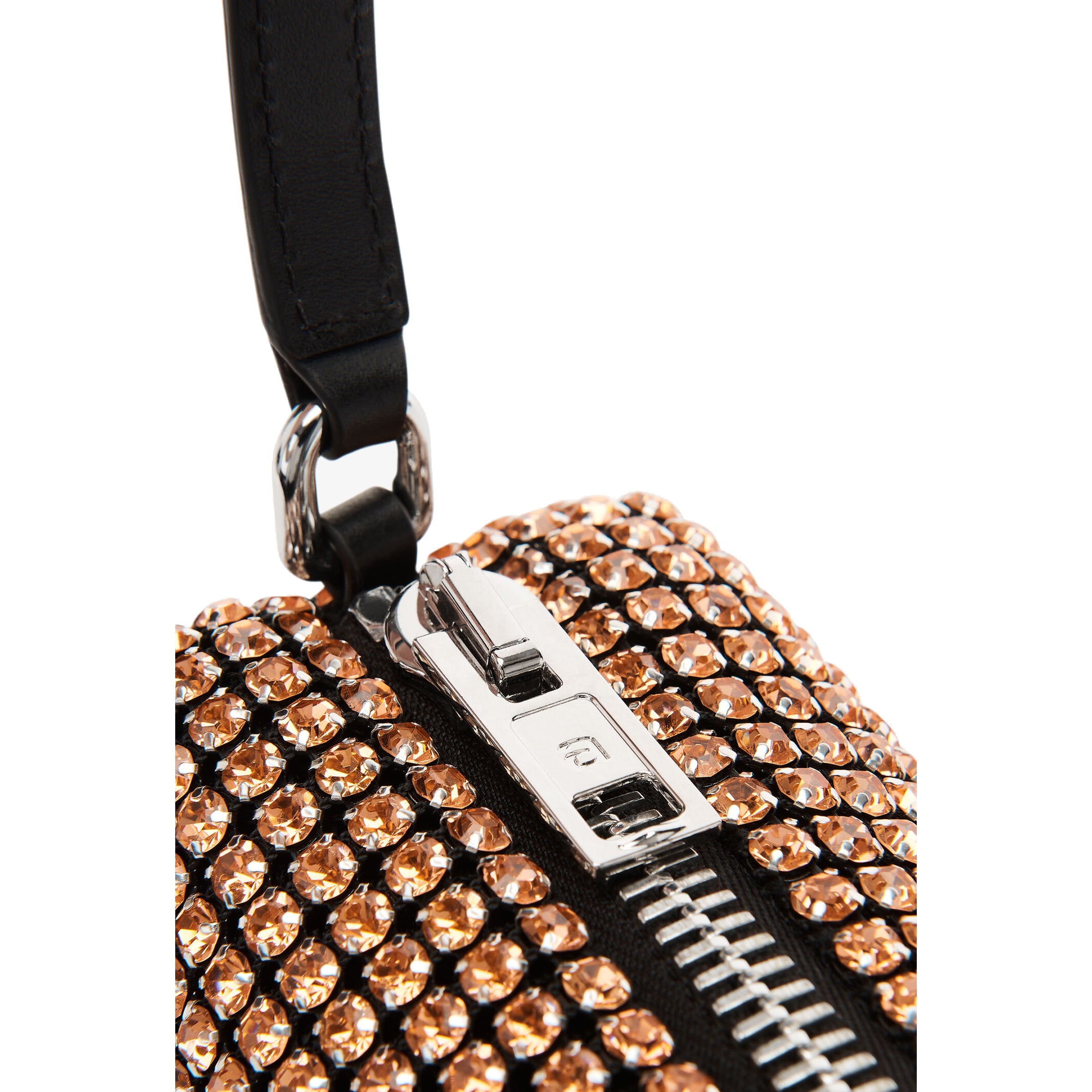 Alexander Wang Heiress Rhinestone Pouch, Orange – CULTSTATUS