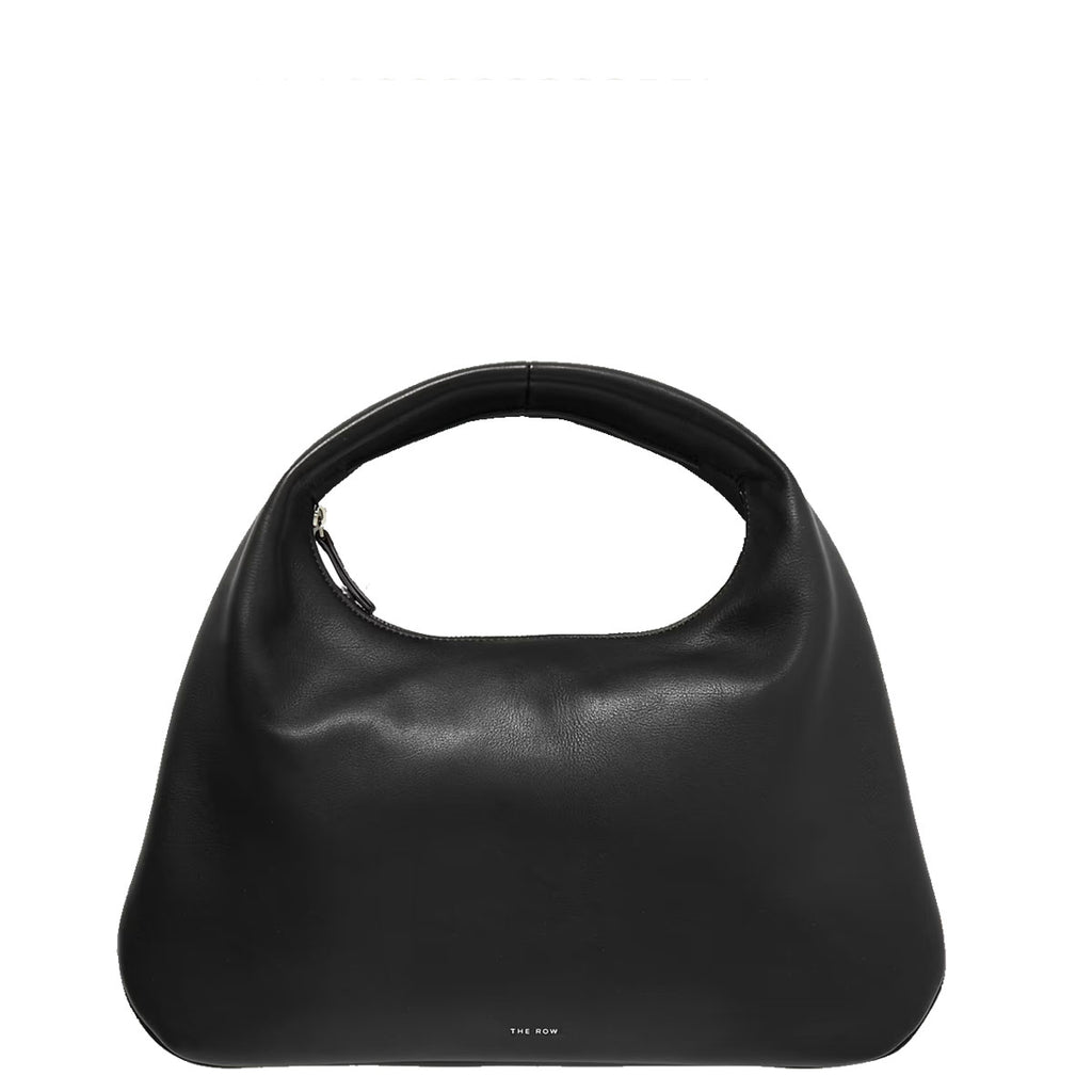 The Row Small Everyday Shoulder Bag Grained Black CULTSTATUS