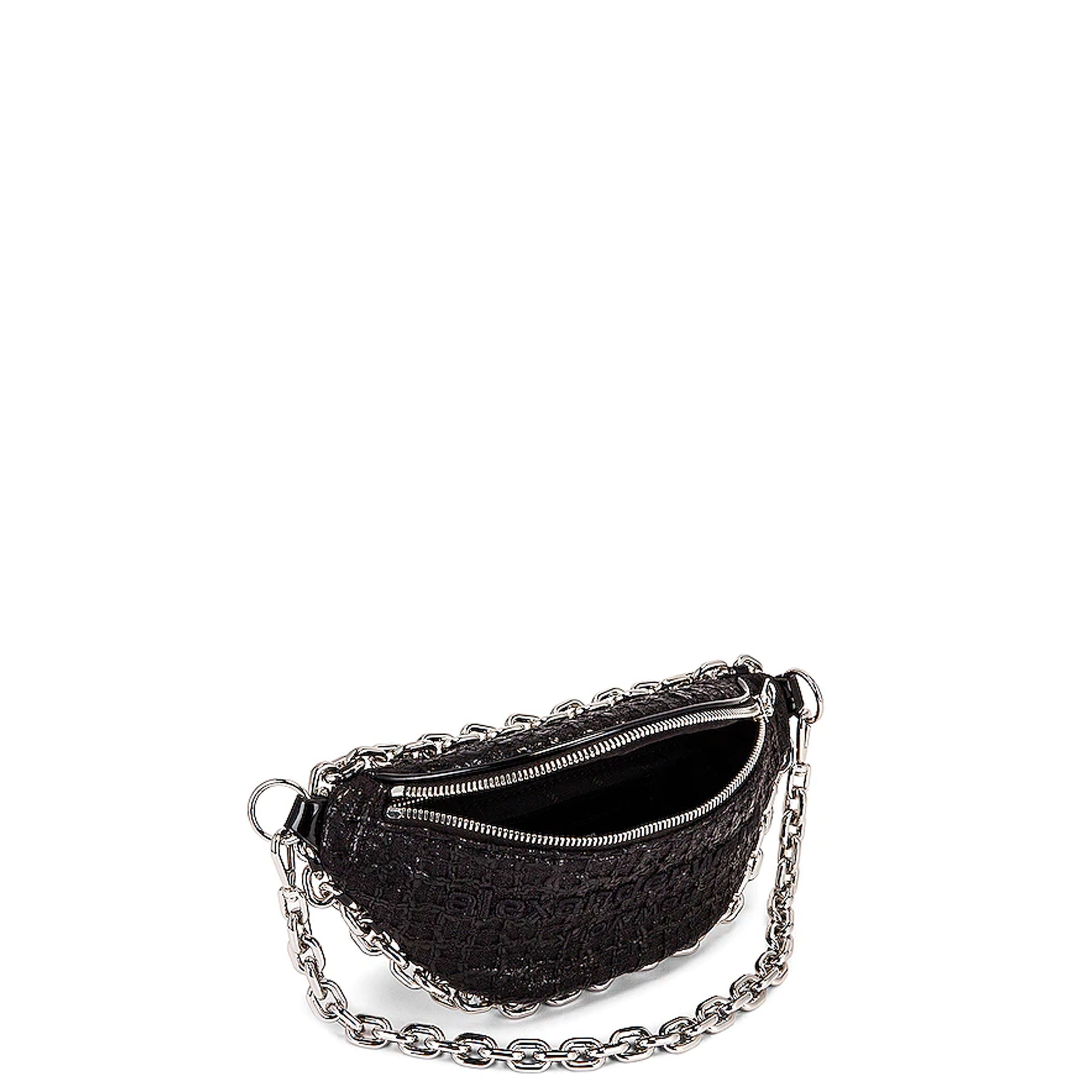Alexander Wang Atticaツイード ハイブリッド ファニーパック Alexander Wang Attica Soft Hybrid Belt Bag, Black – CULTSTATUS