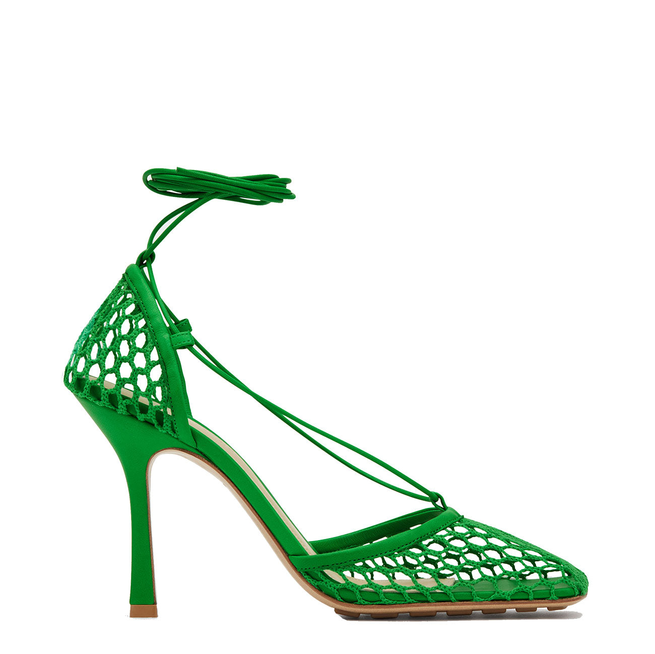 Bottega Veneta Wrap Mesh Sandals, Grass – CULTSTATUS